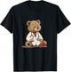 Cute Doctor Teddy Bear for Kids and Adults T-Shirt - T-Shirt | Black