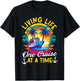 Living Life One Cruise At A Time Cruiser Summer Cruising T-Shirt - T-Shirt | Black