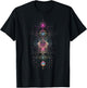 Sacred Geometry Metatron Cube Spiritual Yoga T-Shirt - T-Shirt | Black