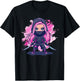 Cute Ninja Girl I Pastel Ninja T-Shirt - T-Shirt | Black