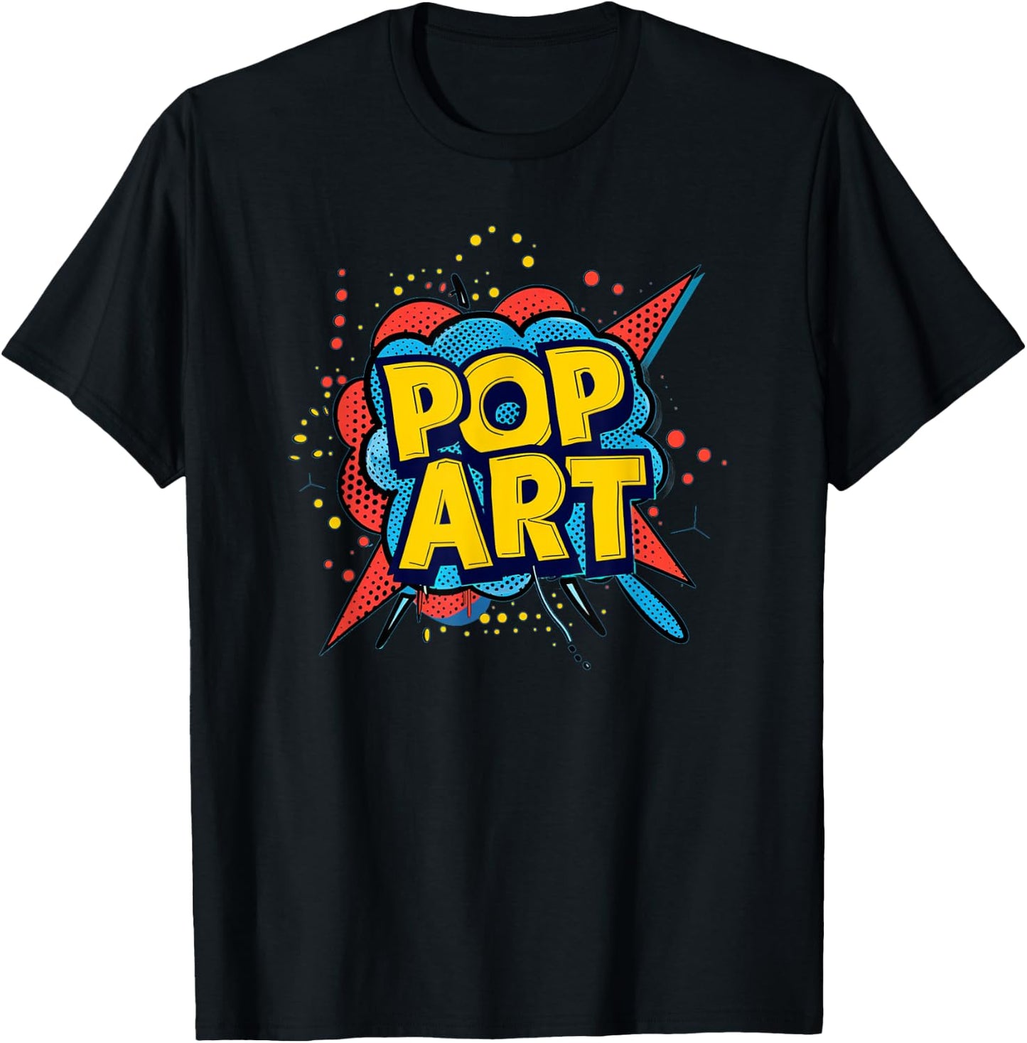 Pop Art Costume for Man and Woman T-Shirt - T-Shirt | Black
