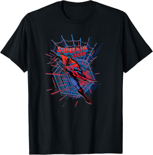 Marvel Spider-Man Across The Spider-Verse Part 1 2099 T-Shirt - T-Shirt | Black