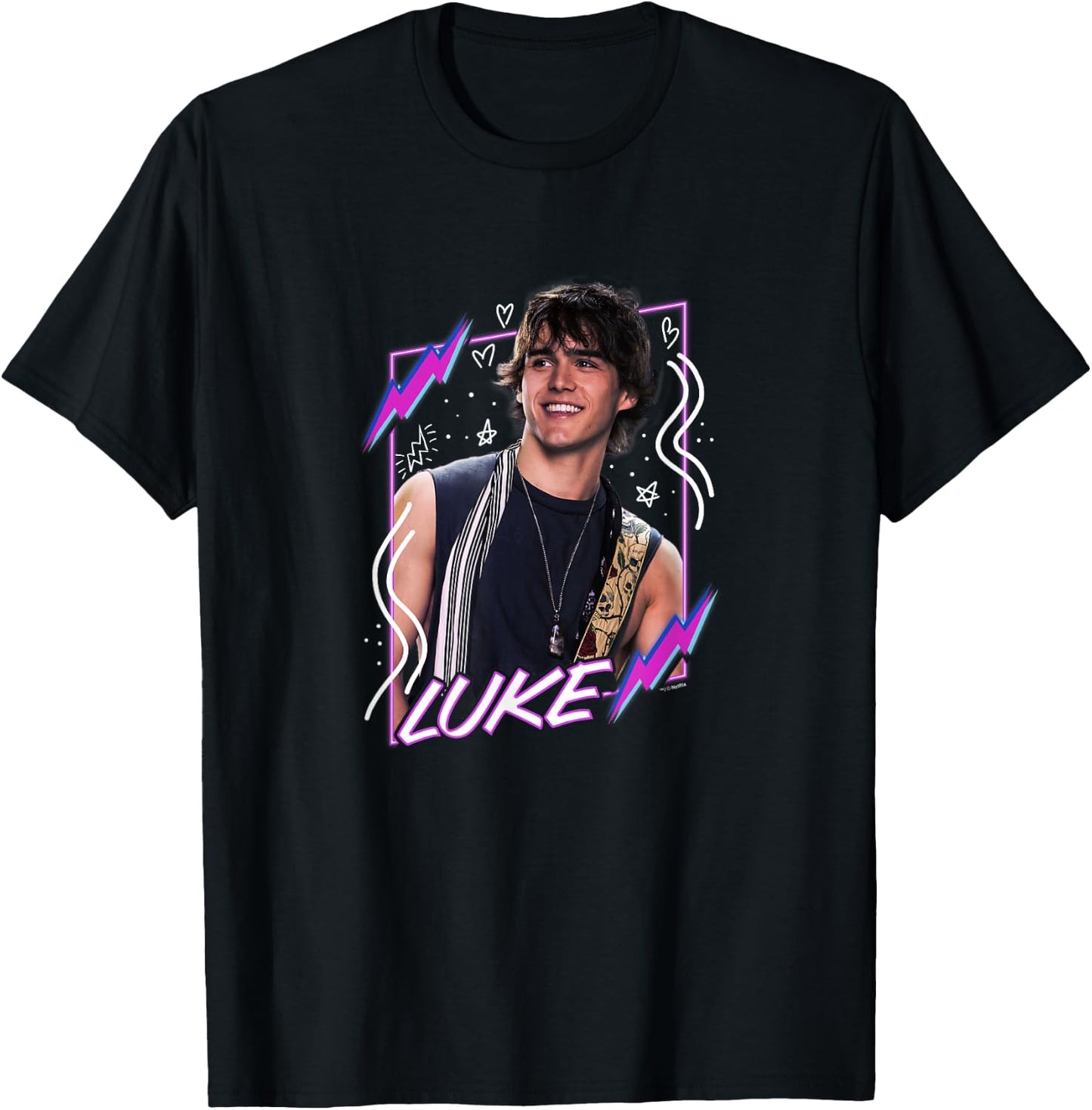 Julie and The Phantoms Luke Portrait T-Shirt - T-Shirt | Black