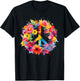 Peace Sign TieDye International Day Of Peace World Peace Day T-Shirt - T-Shirt | Black