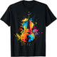 Men, Women and Kids Double Bass Upright Bass T-Shirt - T-Shirt | Black