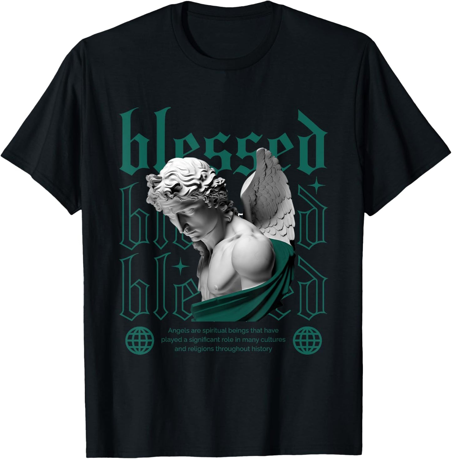 Blessed Oxidized Green 4s Matching Women T-Shirt - T-Shirt | Black