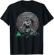 Aztec Warrior Mayan Indigenous Mexican Aztec Jaguar T-Shirt - T-Shirt | Black
