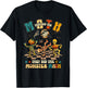 Skeleton Dancing They Did The Math They Did The Monster Math T-Shirt - T-Shirt | Black