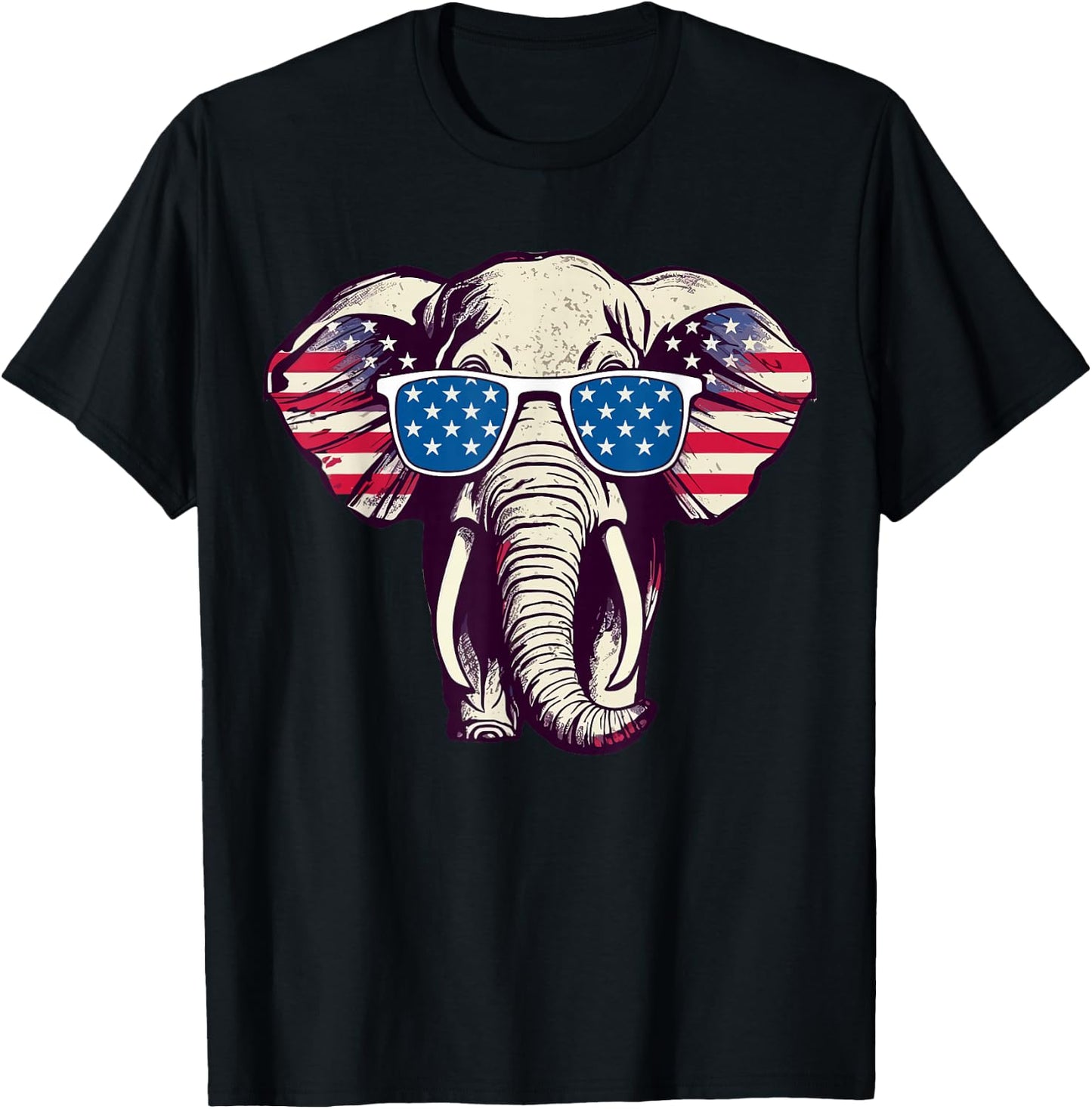 Cool Elephant Republican Cool Elephant Gifts Elephants T-Shirt - T-Shirt | Black