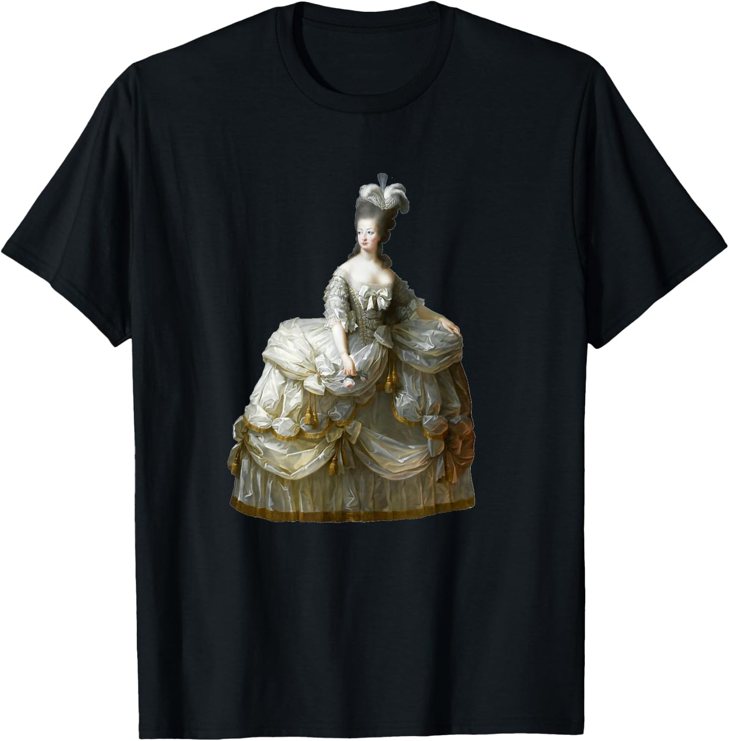 Madame Le Brun Marie Antoinette, Queen of France T-Shirt - T-Shirt | Black