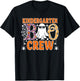 Kindergarten Boo Crew Funny Halloween Teachers Students T-Shirt - T-Shirt | Black