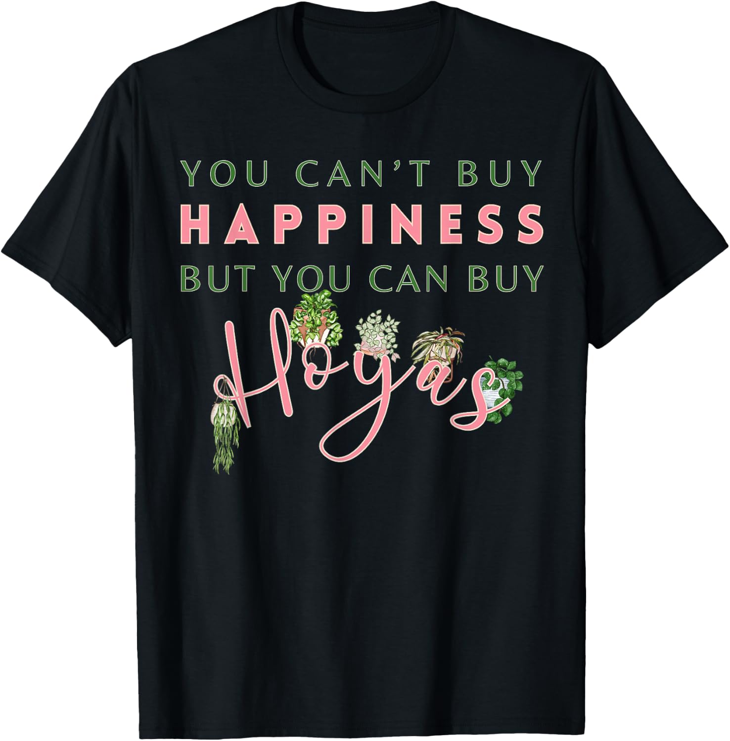 Funny Plant Gardening Lover Indoor Houseplants Hoya Mama T-Shirt - T-Shirt | Black
