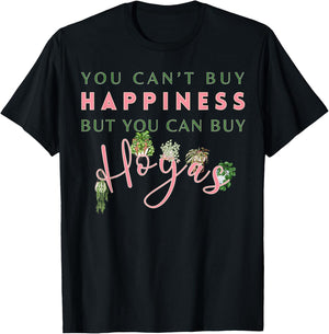 Funny Plant Gardening Lover Indoor Houseplants Hoya Mama T-Shirt - T-Shirt | Black