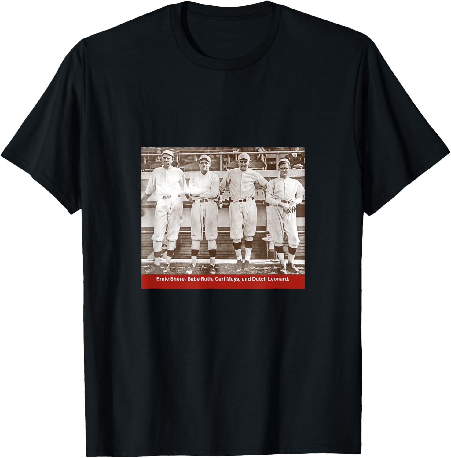 Babe Ruth_002 T-Shirt - T-Shirt | Black