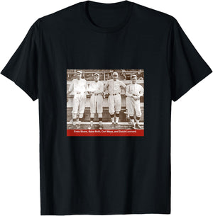 Babe Ruth_002 T-Shirt - T-Shirt | Black