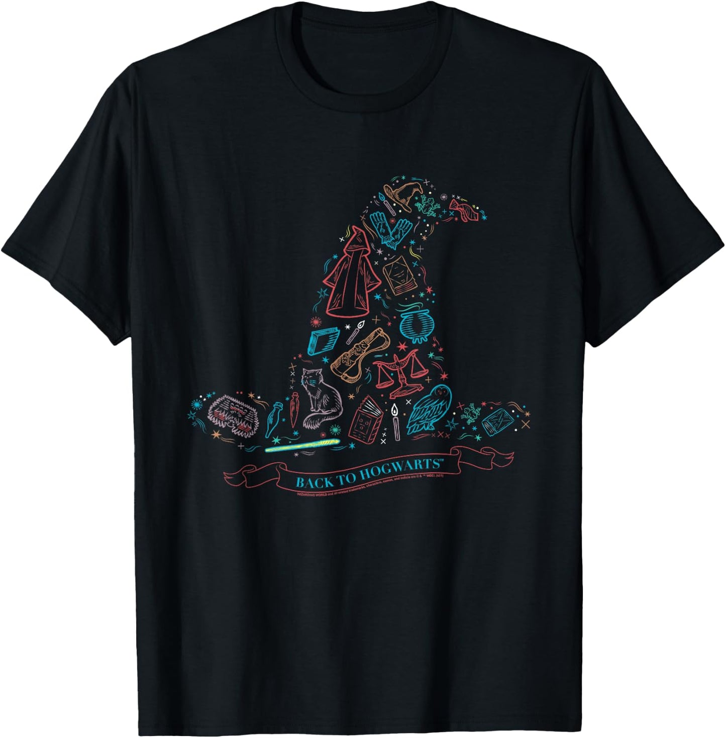 Harry Potter Back to Hogwarts T-Shirt - T-Shirt | Black