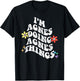 Retro Groovy Im AGNES Doing AGNES Things Funny Mother's Day T-Shirt - T-Shirt | Black