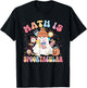 Math Is Spooktacular Math Teacher Spooky Halloween T-Shirt - T-Shirt | Black
