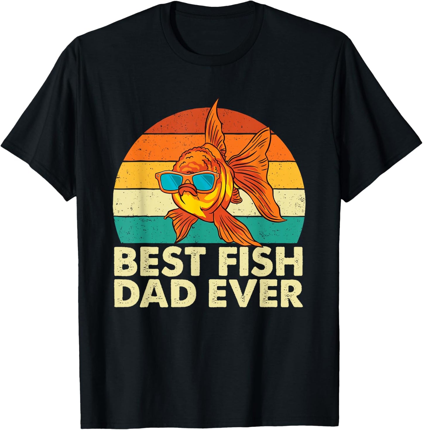 Best Fish Dad Ever - Fishkeeper Fishkeeping Fish Tank T-Shirt - T-Shirt | Black