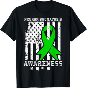 NF1 Awareness Neurofibromatosis T Shirt T-Shirt - T-Shirt | Black