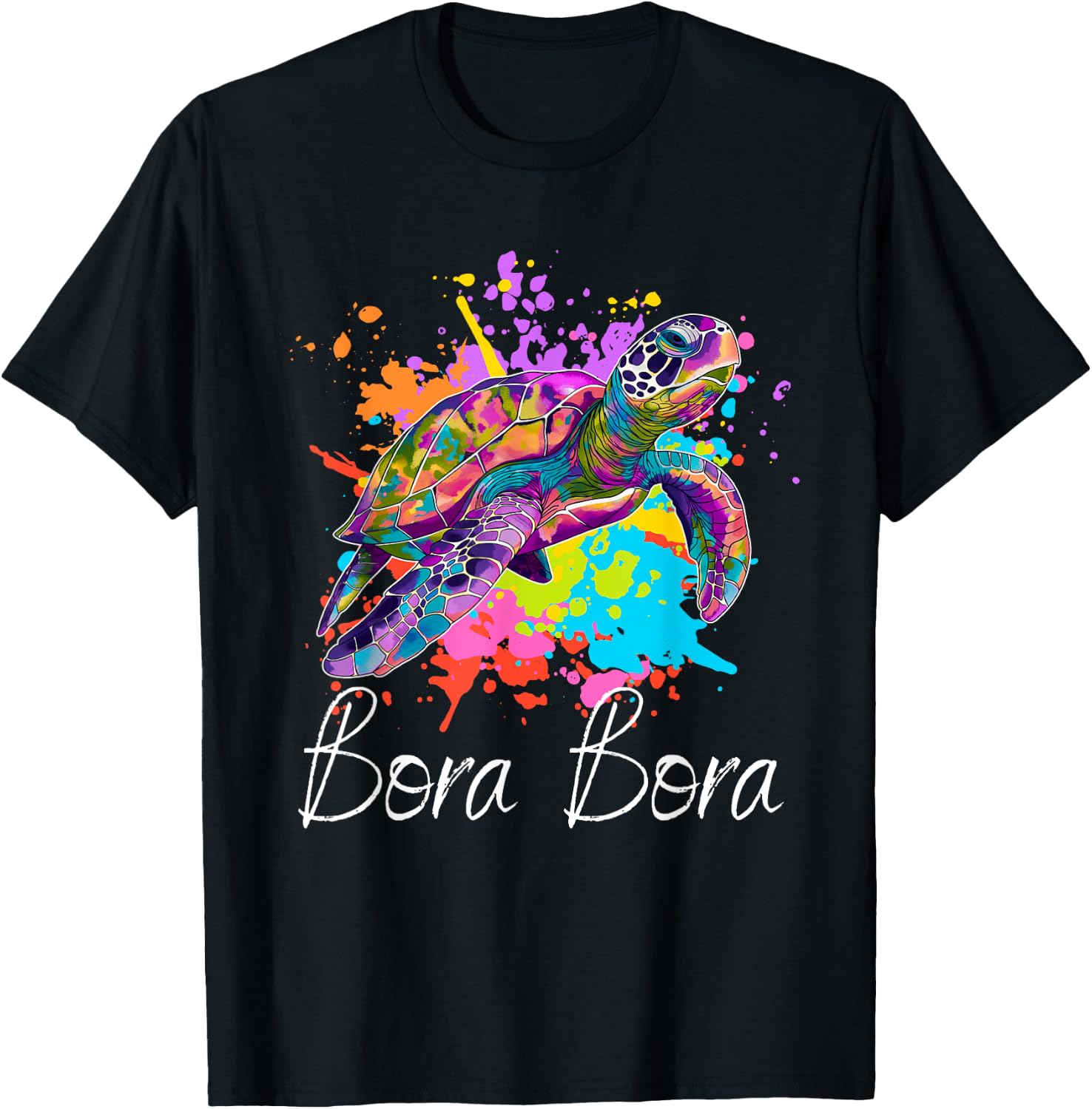 French Polynesia Bora Bora T-Shirt - T-Shirt | Black
