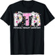 PTA Physical Therapy Assistant Fall Halloween Spooky Season T-Shirt - T-Shirt | Black