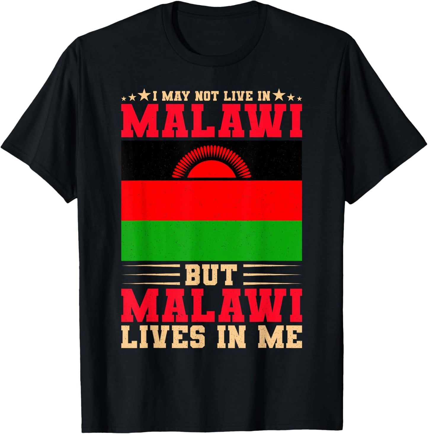 Malawi T-Shirt - T-Shirt | Black