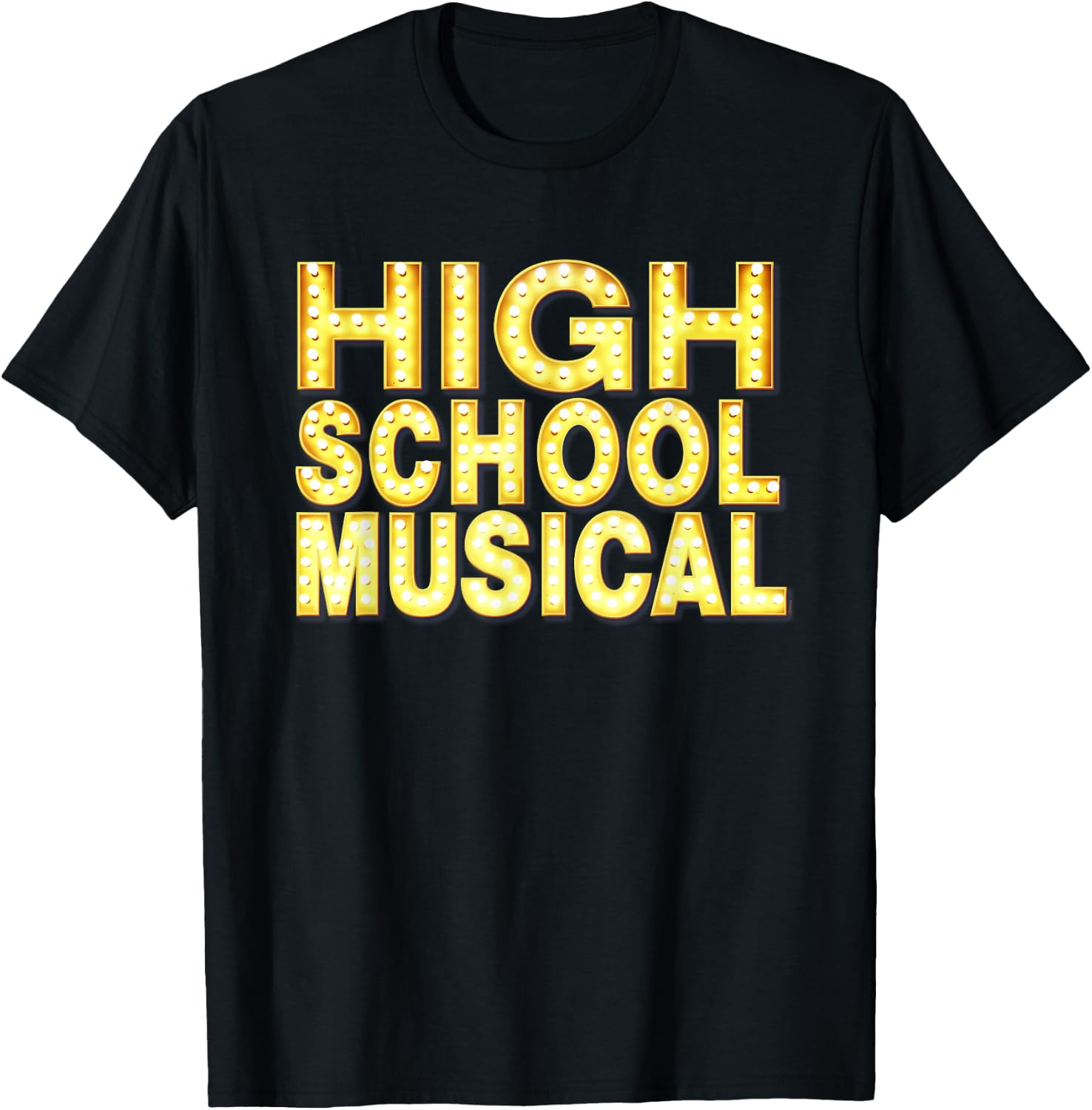 Disney Channel Official High School Musical Movie Logo T-Shirt - T-Shirt | Black