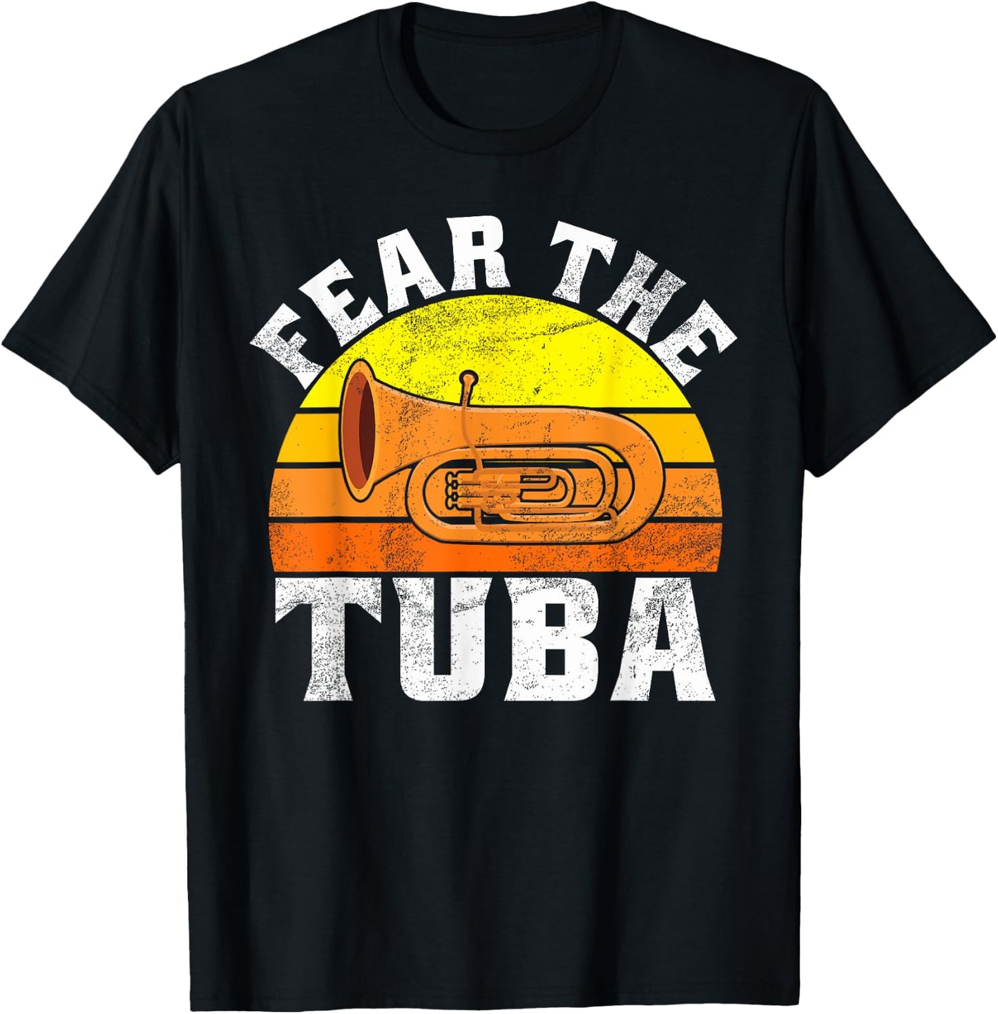 Fear the Tuba T-Shirt - T-Shirt | Black