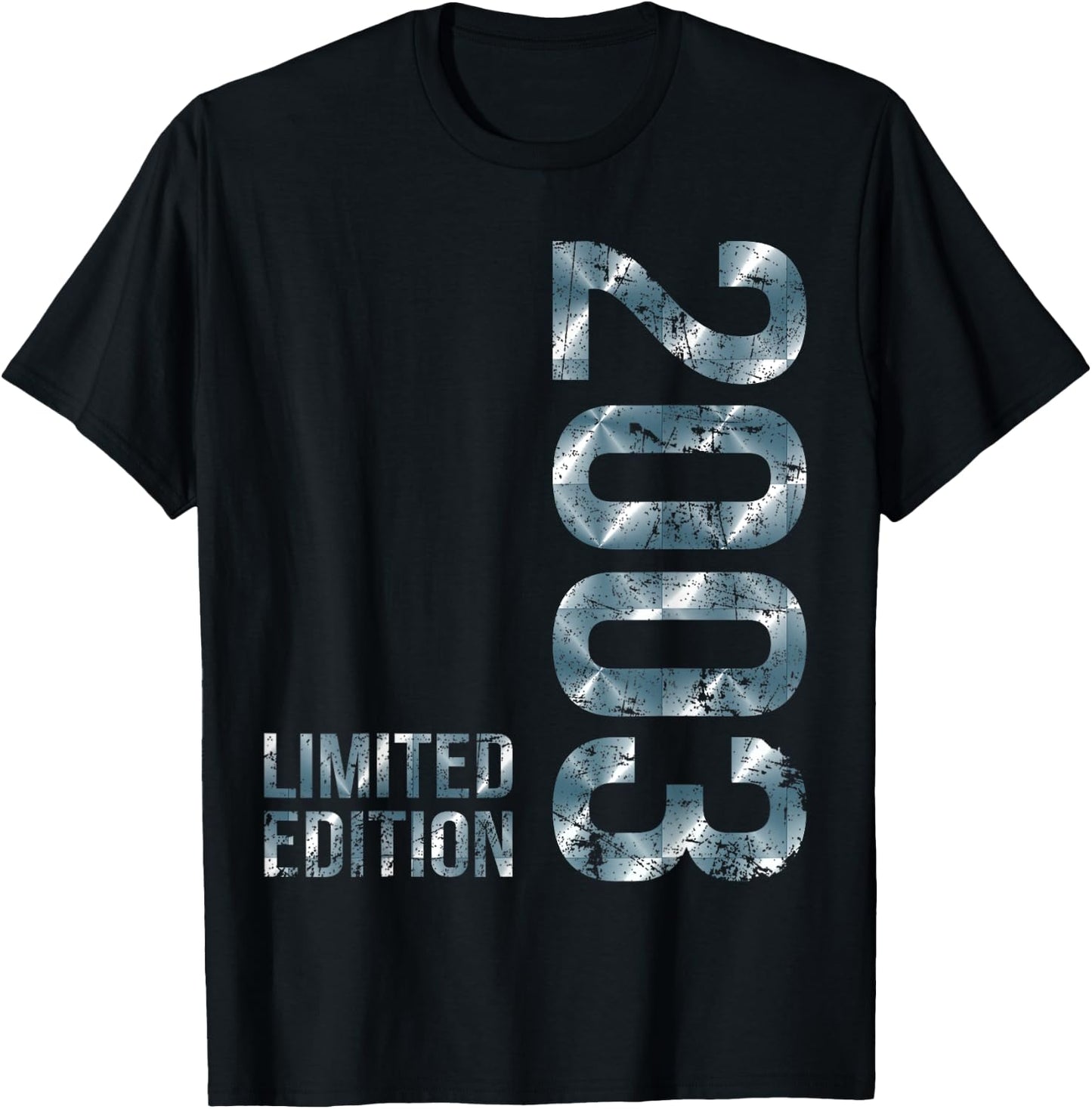 21th Birthday Gifts Men Women 21 Years Old Vintage 2003 T-Shirt - T-Shirt | Black