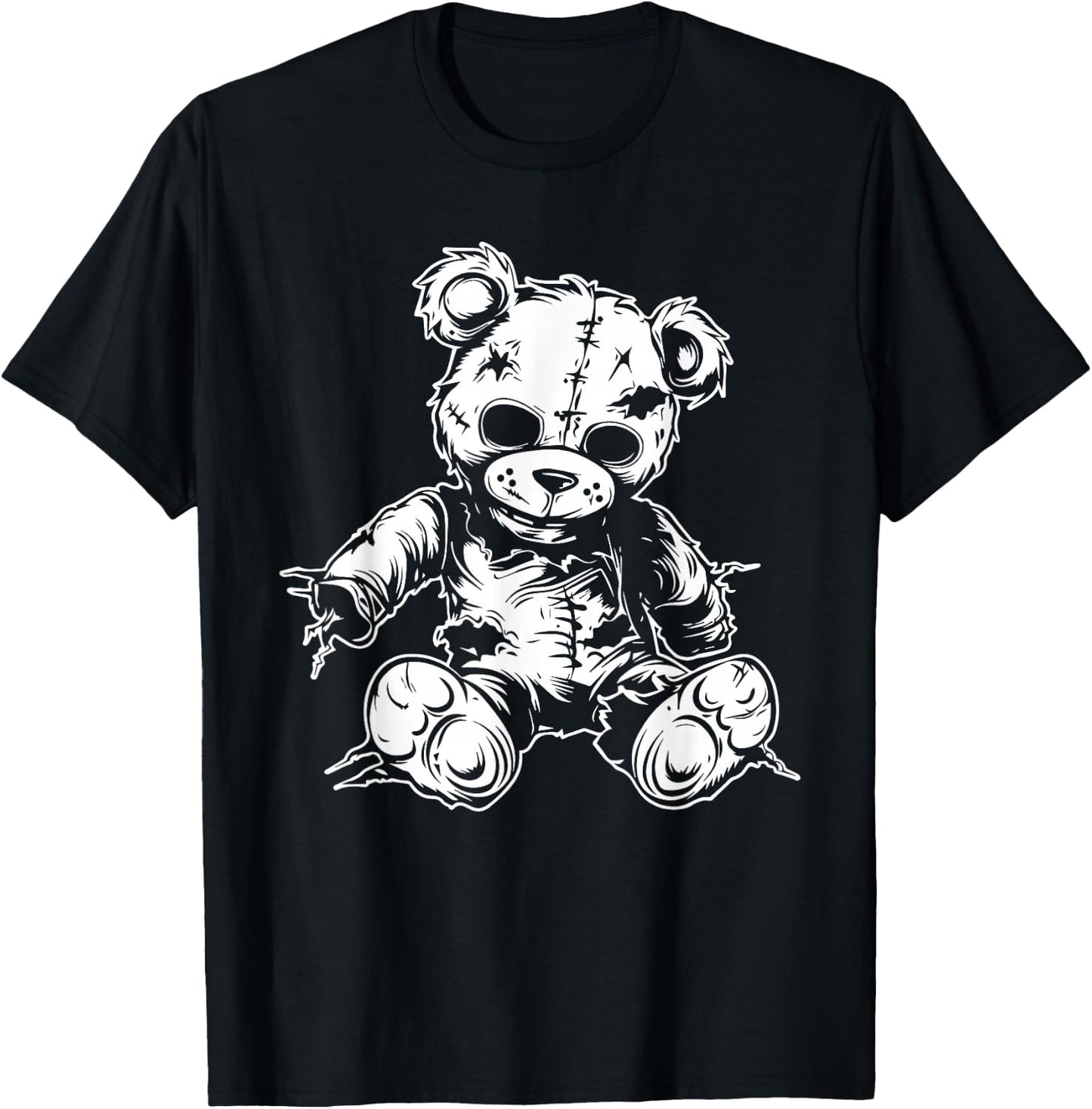 Halloween Teddy Bear T-Shirt - T-Shirt | Black