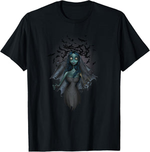 Corpse Bride - Birde Crows T-Shirt - T-Shirt | Black