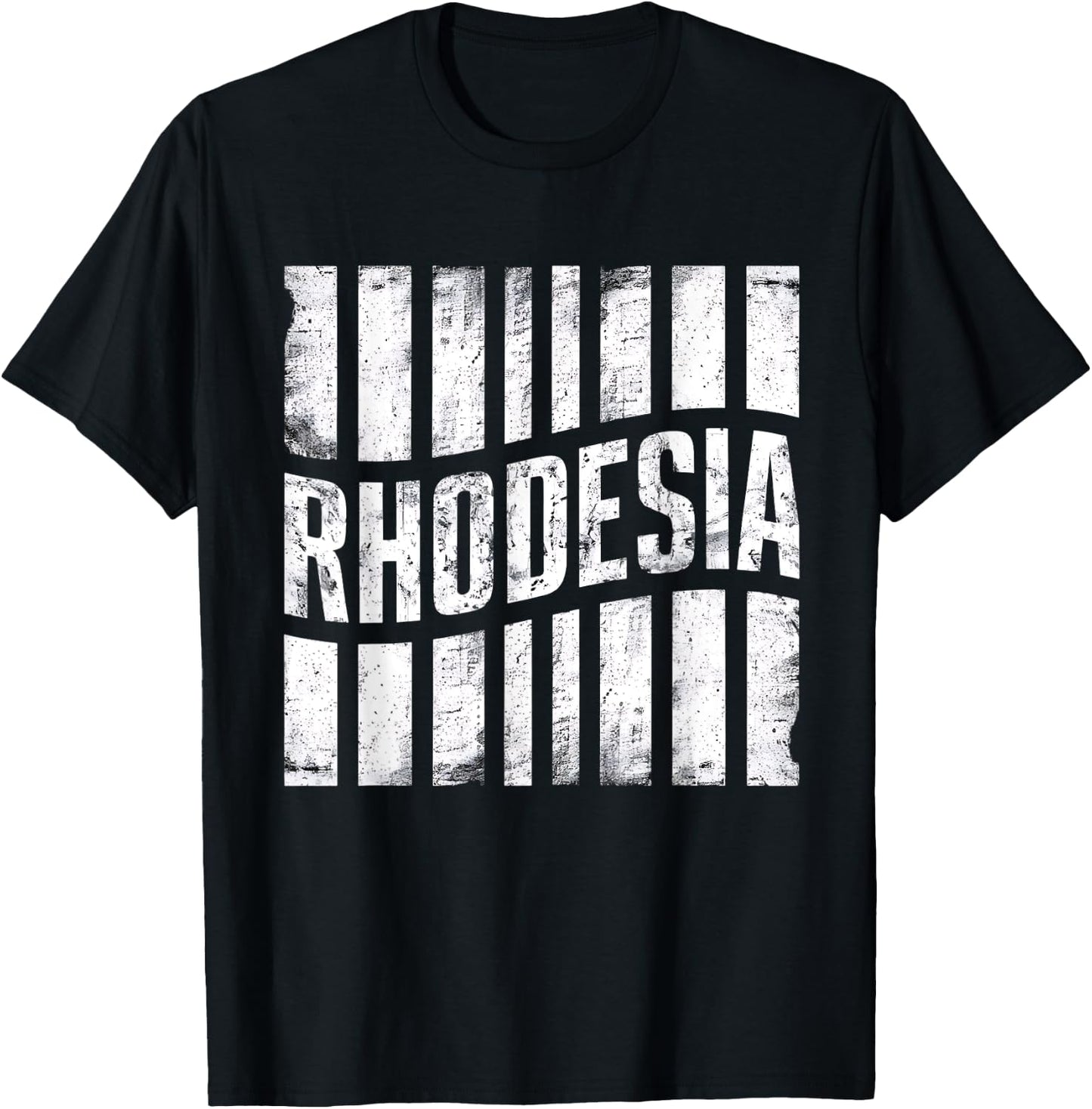 Vintage Rhodesia South African Country Shirt T-Shirt - T-Shirt | Black