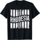 Vintage Rhodesia South African Country Shirt T-Shirt - T-Shirt | Black