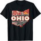 Ohio State of Ohio Retro Ohio T-Shirt - T-Shirt | Black
