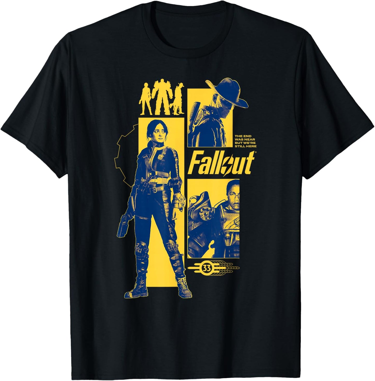 Fallout - The End was Near... T-Shirt - T-Shirt | Black