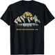 Great Barrington Massachusetts Mountain Sunset Sunrise MA T-Shirt - T-Shirt | Black