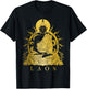 Laos Buddha Vintage Buddhist Souvenir T-Shirt - T-Shirt | Black