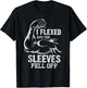 I Flexed and The Sleeves Fell Off Funny Fitness Gymer T-Shirt - T-Shirt | Black