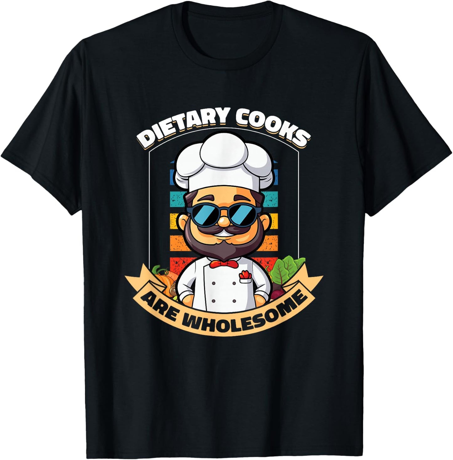 Dietary Cook Food Service Worker Cafeteria Dietary Cook T-Shirt - T-Shirt | Black