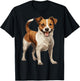 Jack Russell Terrier Dog Breed Pet Cute Graphic T-Shirt - T-Shirt | Black