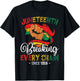 Juneteenth African American Freedom 1865 Women Men T-Shirt - T-Shirt | Black