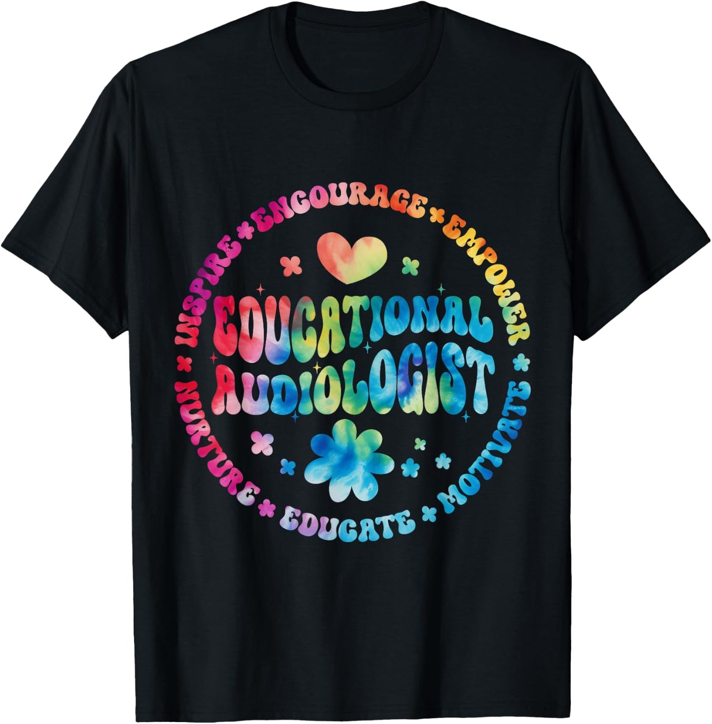 Educational Audiologist Appreciation Week Back to School T-Shirt - T-Shirt | Black