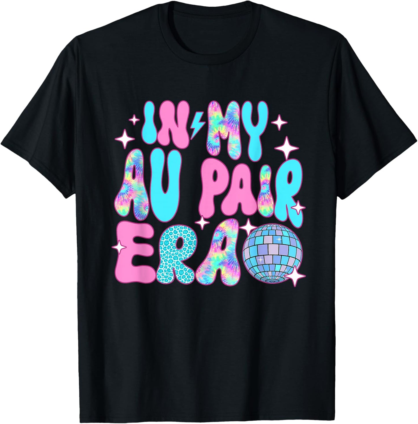 Disco In My Au Pair Era T-Shirt - T-Shirt | Black