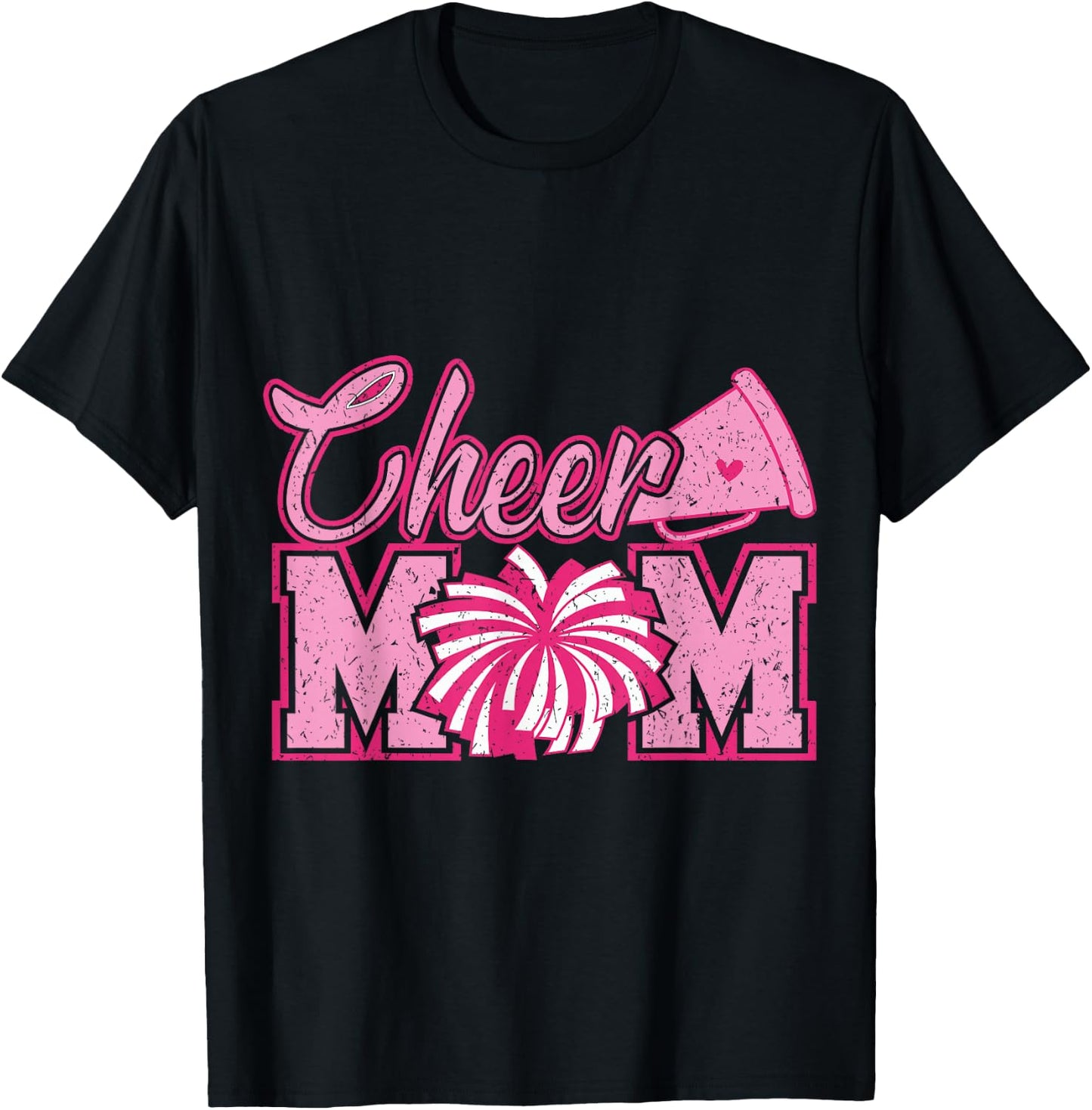 Cheer Mom T-Shirt - T-Shirt | Black