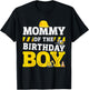 Mommy of the birthday boy matching family construction party T-Shirt - T-Shirt | Black
