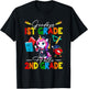 Goodbye 1st Grade Hello 2nd Grade Costume Unicorn Students T-Shirt - T-Shirt | Black