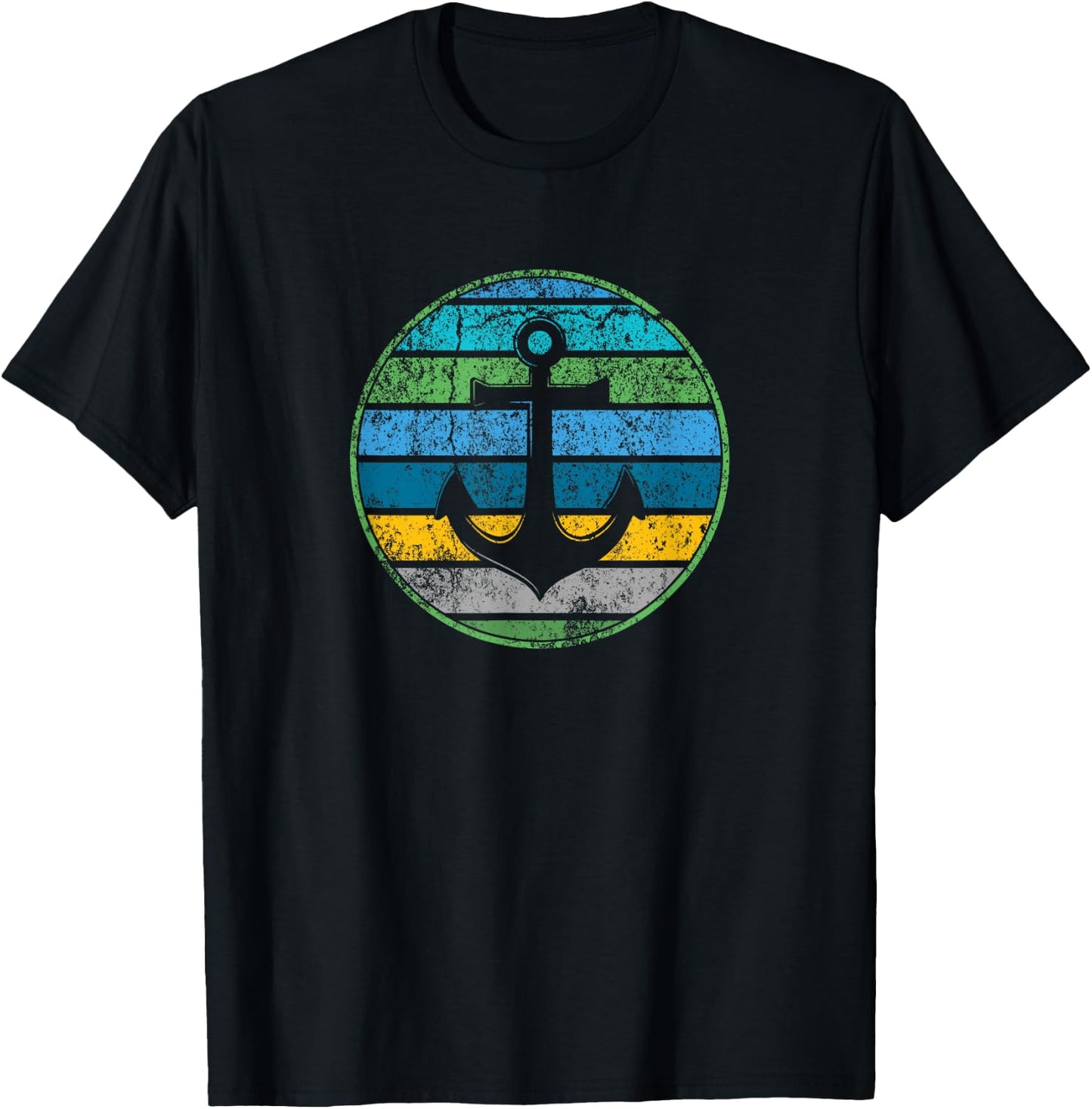 Retro I'm Sailing - Vintage Anchor For Captain Of Sailing T-Shirt - T-Shirt | Black