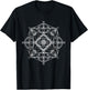 Sacred Geometry Metatron Cube Spiritual Yoga T-Shirt - T-Shirt | Black