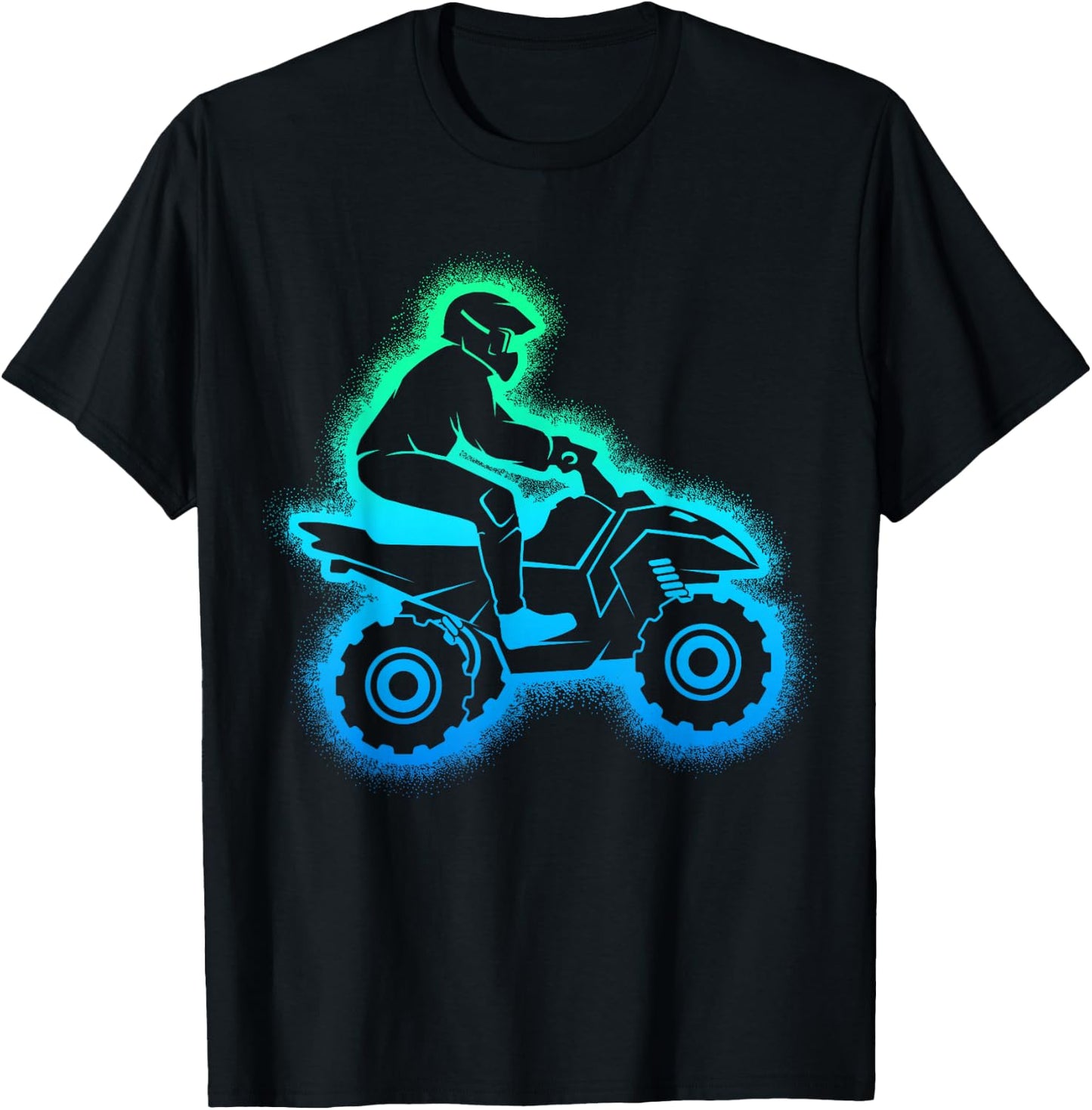 4 Wheeler Quad Boys Kids Men T-Shirt - T-Shirt | Black